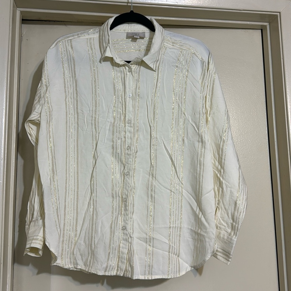 LOFT button down shirt